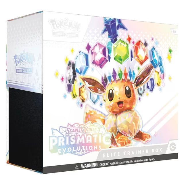 Pokemon Scarlet & Violet Prismatic Evolutions Elite Trainer Box
