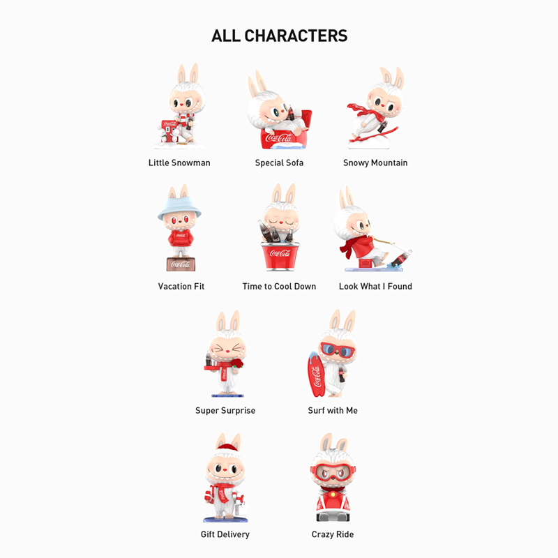 Pop Mart The Monsters COCA-COLA Series Blind Box