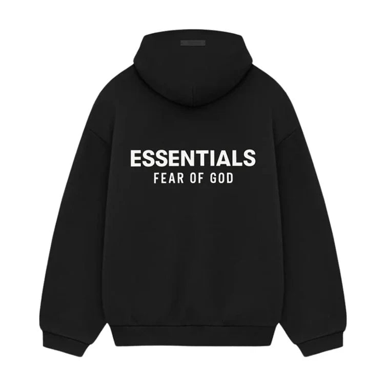 Fear Of God Essentials Fleece Hoodie 'Black'