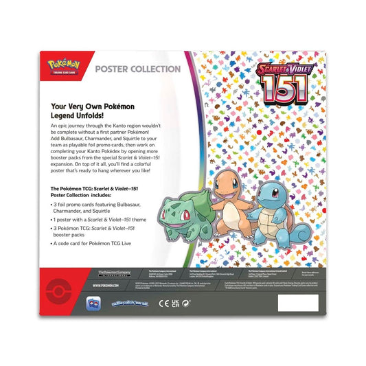 Pokemon Scarlet & Violet 151 Poster Collection