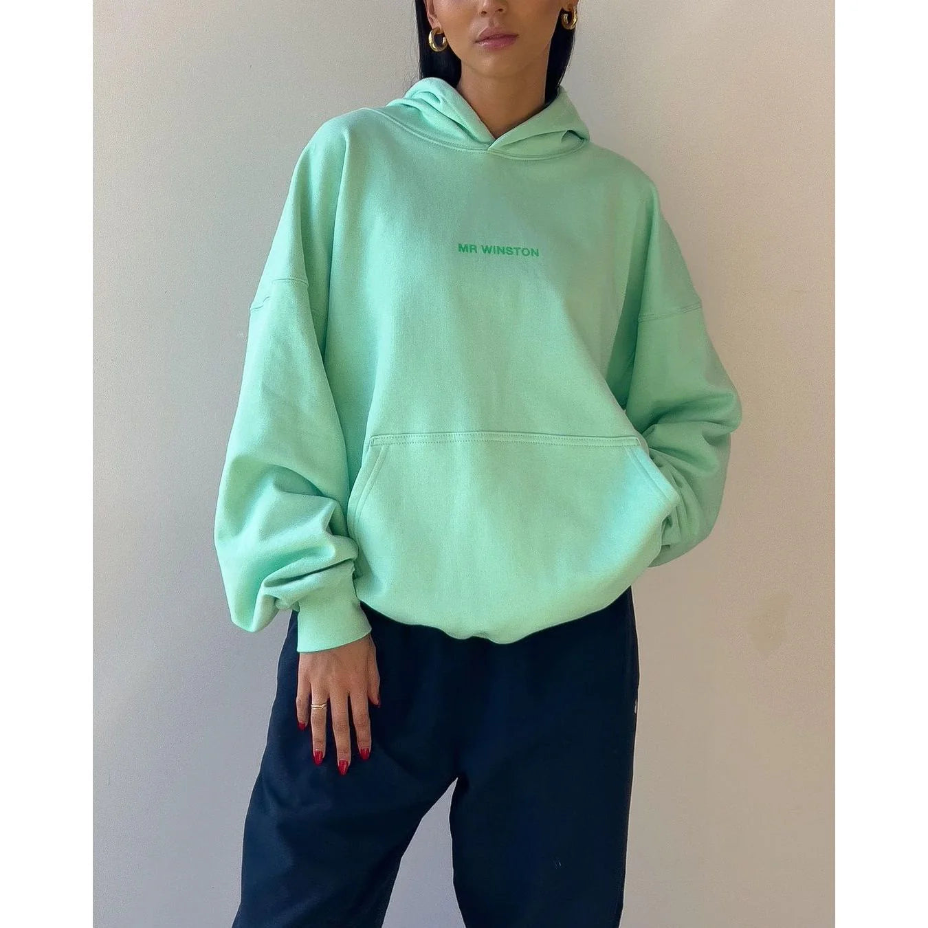 Mr Winston Puff Hoodie  "Apple"