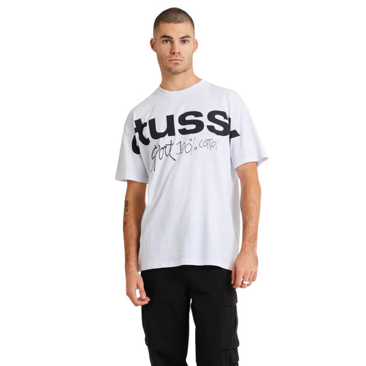 Stussy Sport 100 T-Shirt "Washed White"