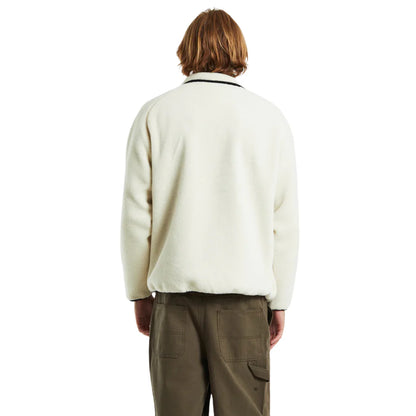 Stussy Work Sherpa Zip Crewneck Jumper "Natural"
