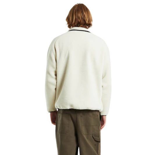 Stussy Work Sherpa Zip Crewneck Jumper "Natural"