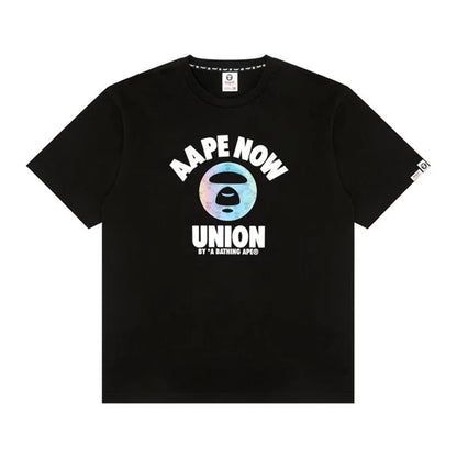 Aape Union Laser Tee 'Black'