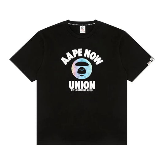 Aape Union Laser Tee 'Black'