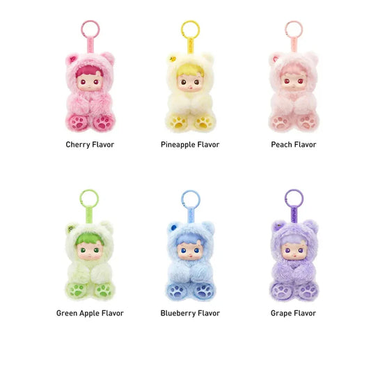 Pop Mart HACIPUPU Gummy Bear Series-Vinyl Plush Pendant Blind Box