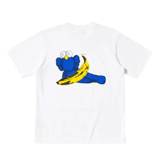 KAWS x Uniqlo Warhol UT Graphic T-Shirt 'White/Blue'