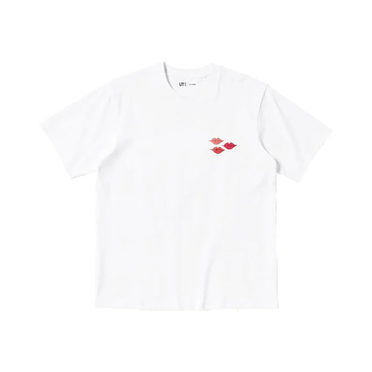KAWS x Uniqlo Warhol UT Graphic T-Shirt 'White/Red'
