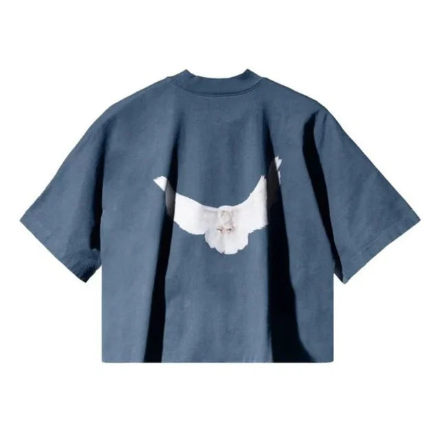 Yeezy Gap Engineered By Balenciaga Dove No Seam Tee 'Dark Blue'