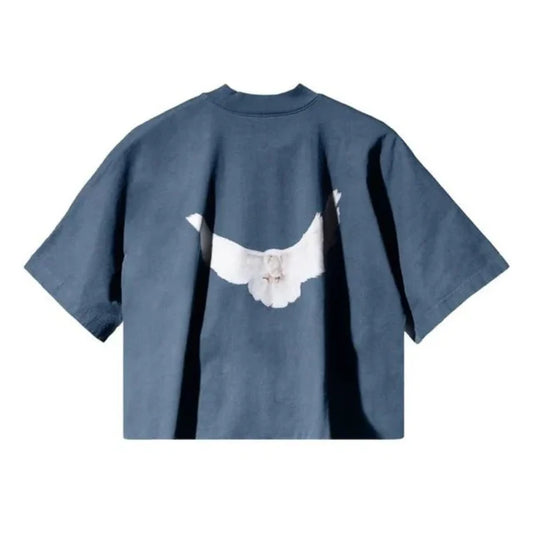 Yeezy Gap Engineered By Balenciaga Dove No Seam Tee 'Dark Blue'